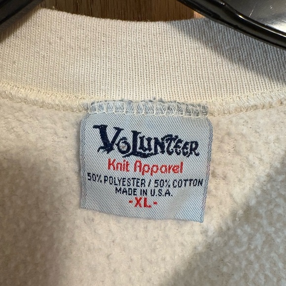 1990’s Sewing Seamstress Sweatshirt 95 Impulse Wear Womens XL Volunteer Knit USA - Picture 4 of 7